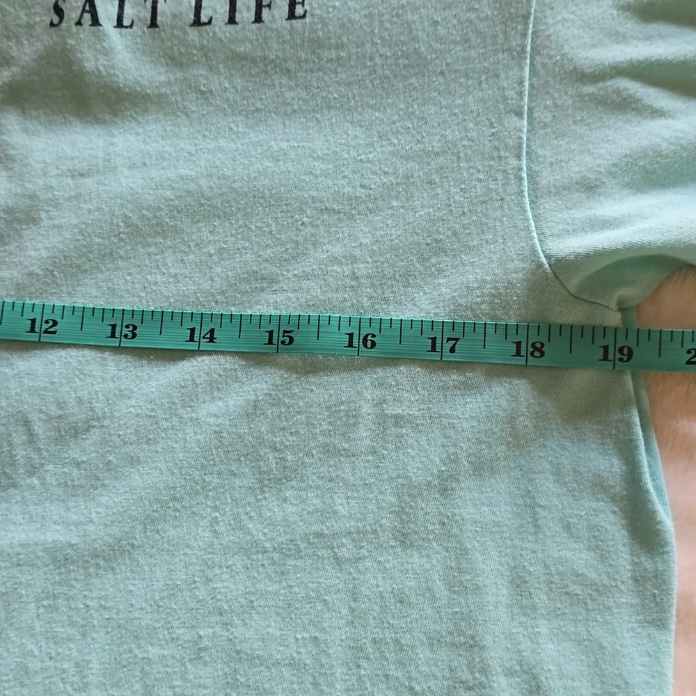 Salt‎ Life Teal T-shirt Size Youth XL